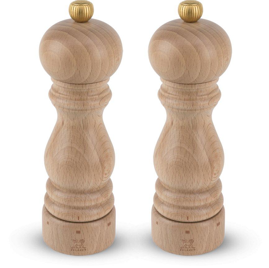 peugeot salt and pepper mill set uselect 18cm