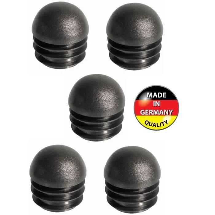 generic end caps round 20mm 5 pack