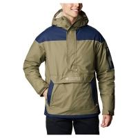 columbia pullover jacket challenger green s