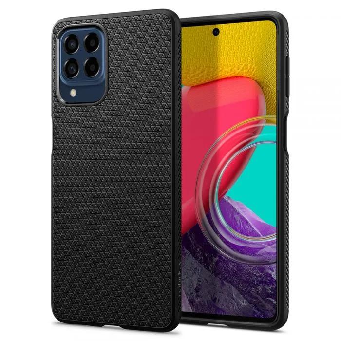 spigen phone case liquid air galaxy m53 5g black
