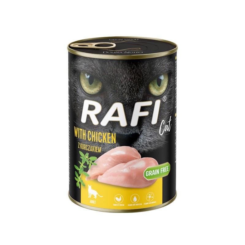 dolina noteci wet cat food rafi chicken 400g