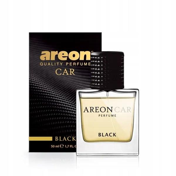 areon car perfume glass black 50ml