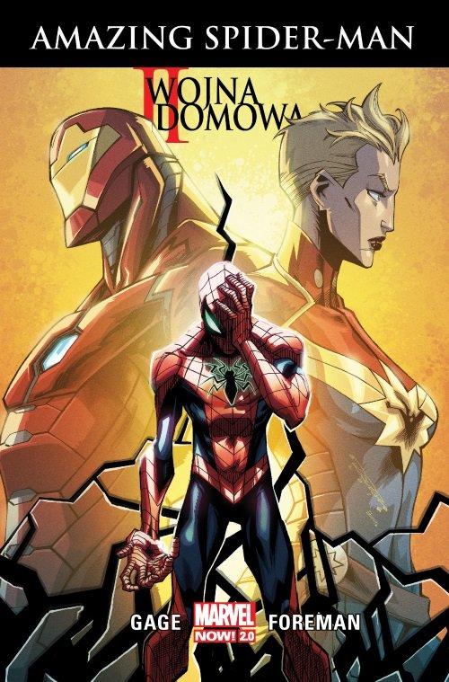 egmont comic book ii wojna domowa amazing spider-man 2019