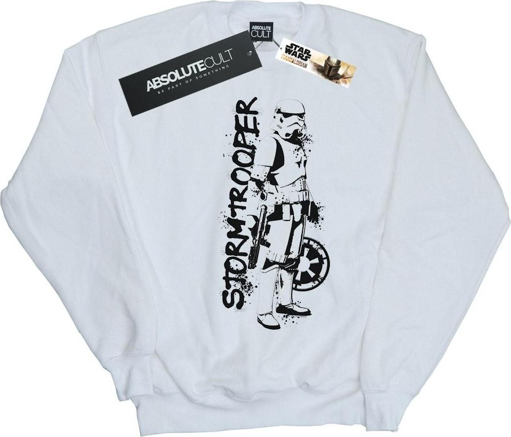 star wars sweatshirt the mandalorian 3xl white