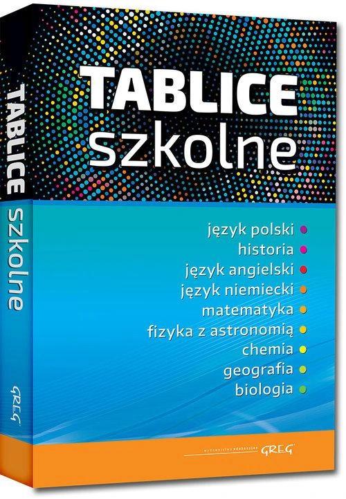 wydawnictwo greg educational book tablice szkolne hardcover