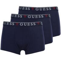 guess boxers trunk brian 3 pack blue