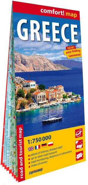grecja road map 1:750000