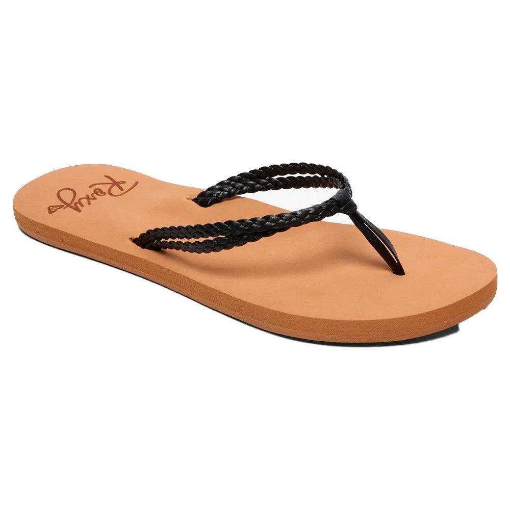 roxy flip flops costas synthetic straps 38 eu