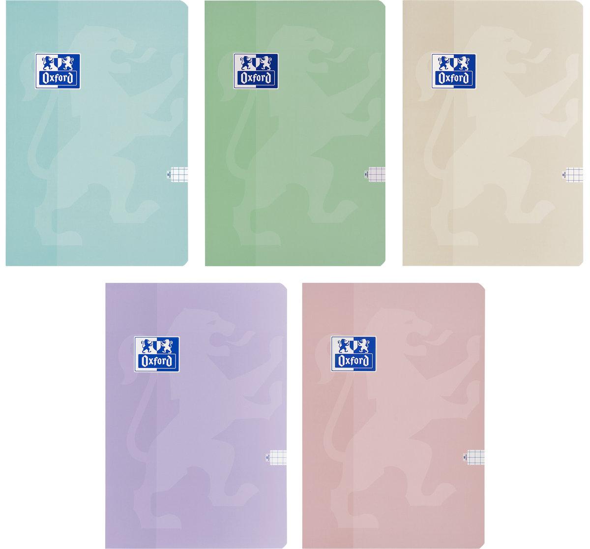 oxford notebook touch pastel a5 60 pages