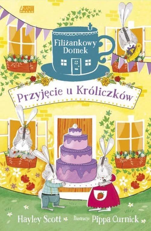 akapit-press children's literature przyjęcie u króliczków 128 pages