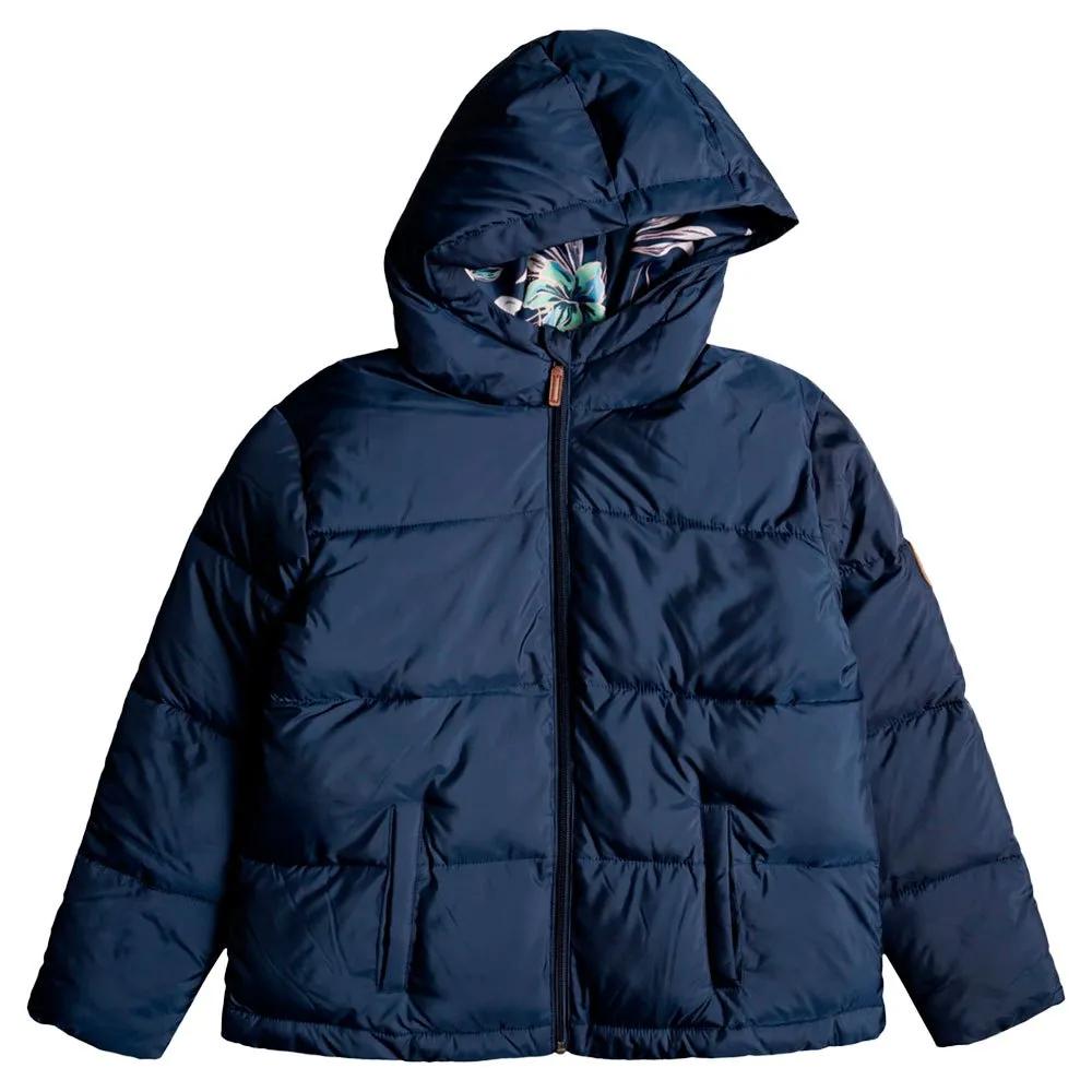 roxy puffer jacket start me up blue 14 years