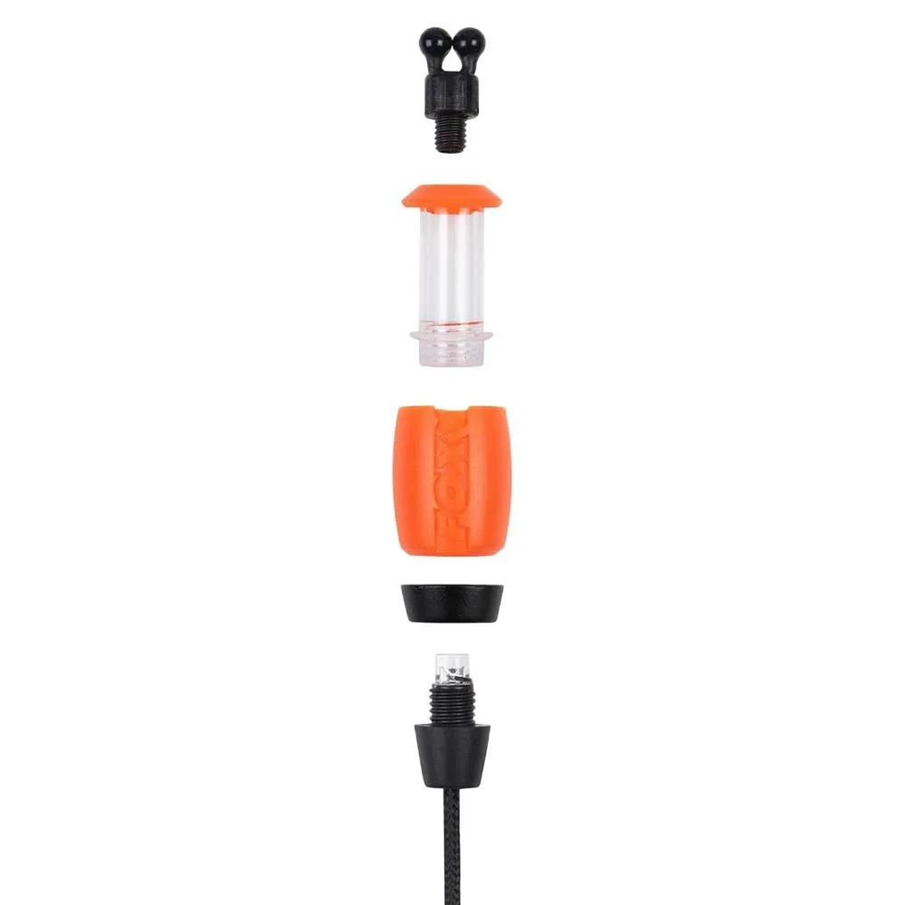 fox bite alarm indicator dinky halo orange