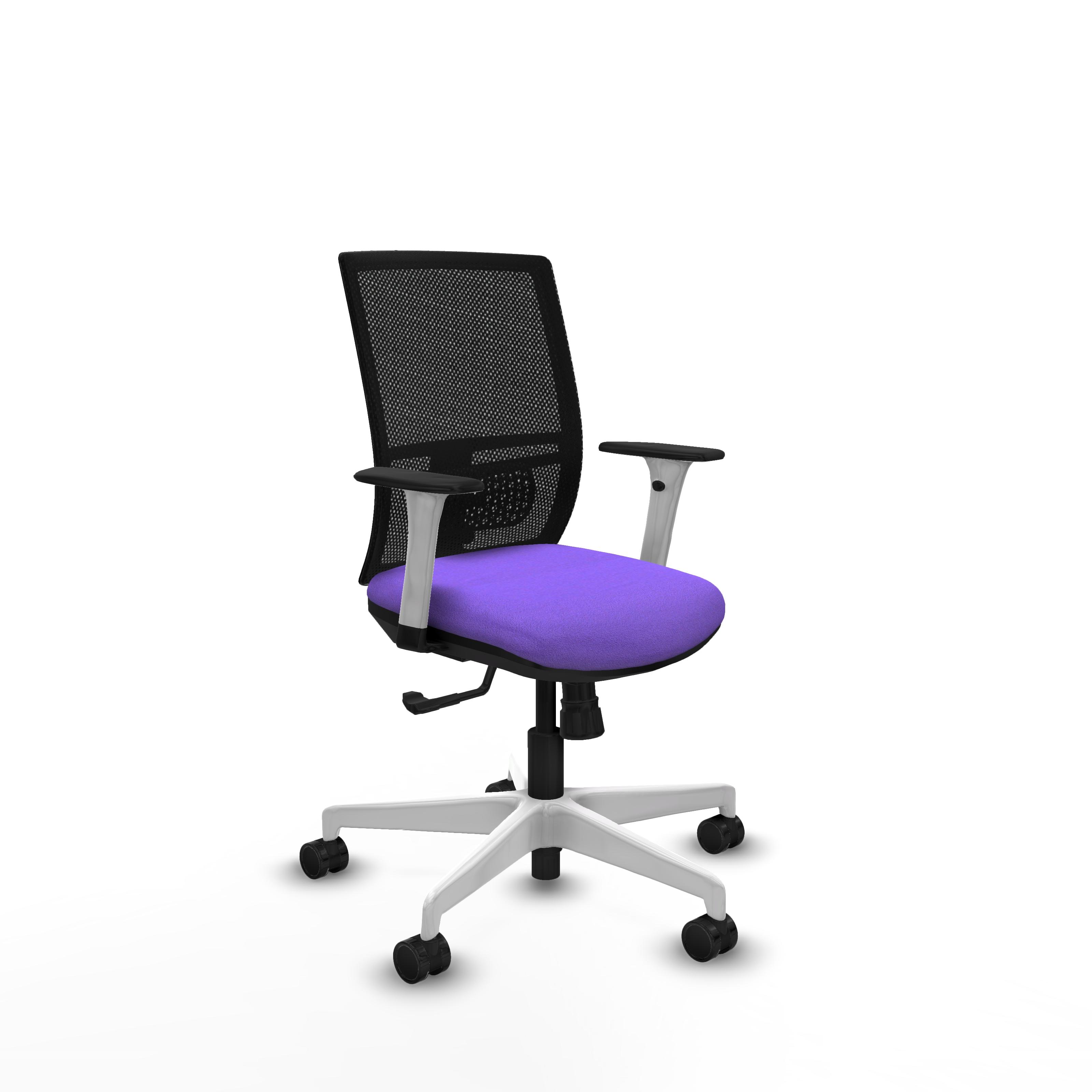 piqueras y crespo office chair yunquera white high density foam
