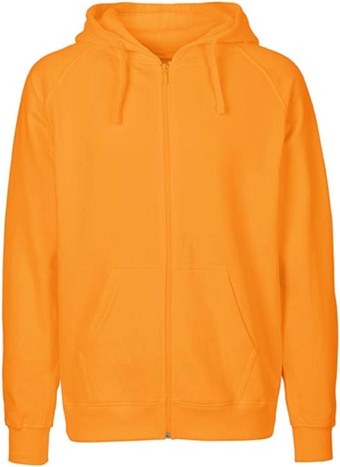 neutral zip hoodie ne63301 okay orange s