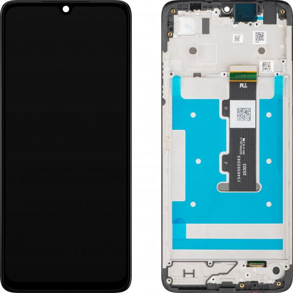 motorola lcd display module moto g06 power black