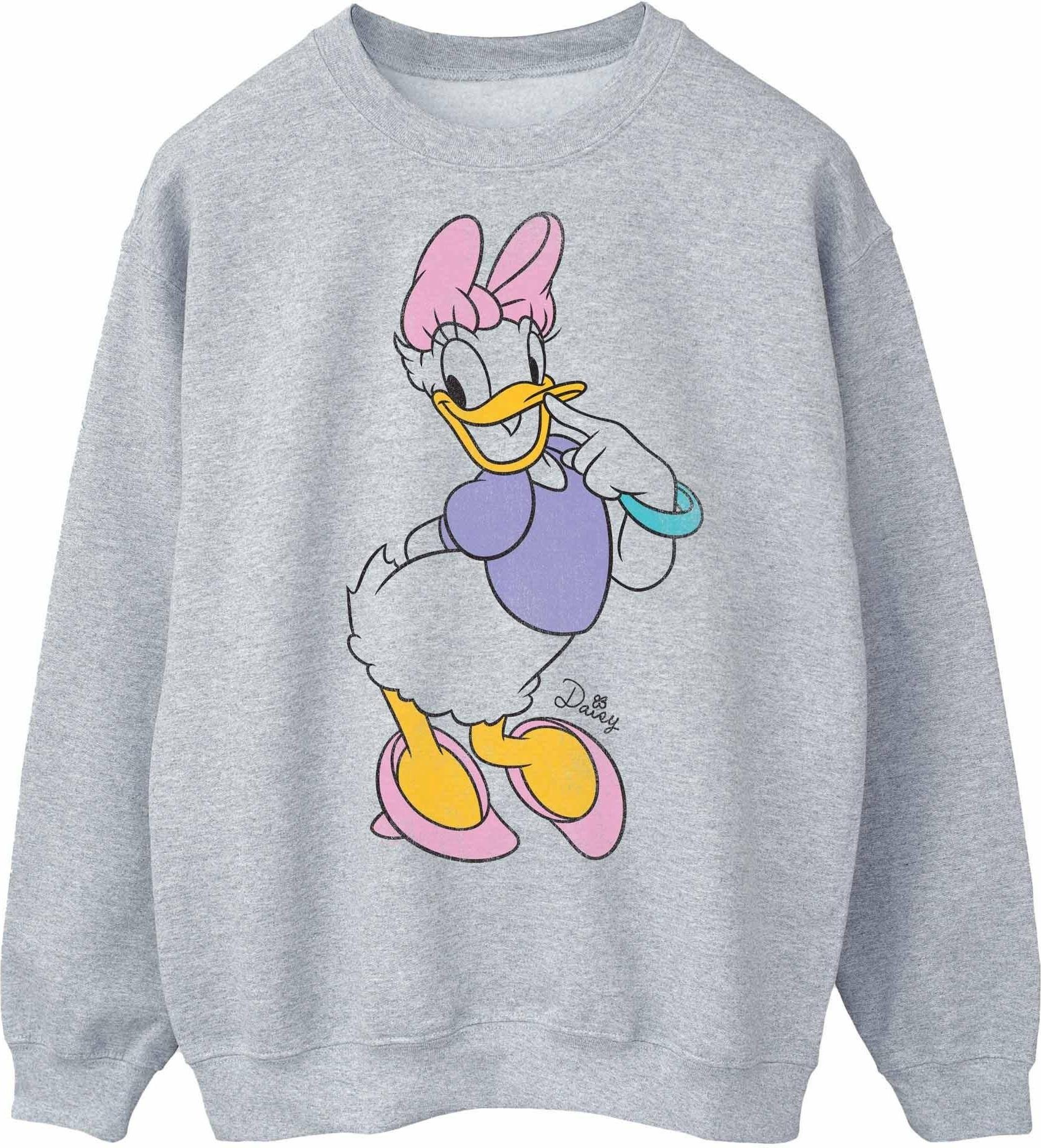 disney sweatshirt classic daisy duck grey xl