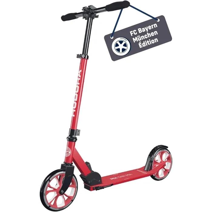 hudora kick scooter up 200 fc bayern münchen adjustable 100kg