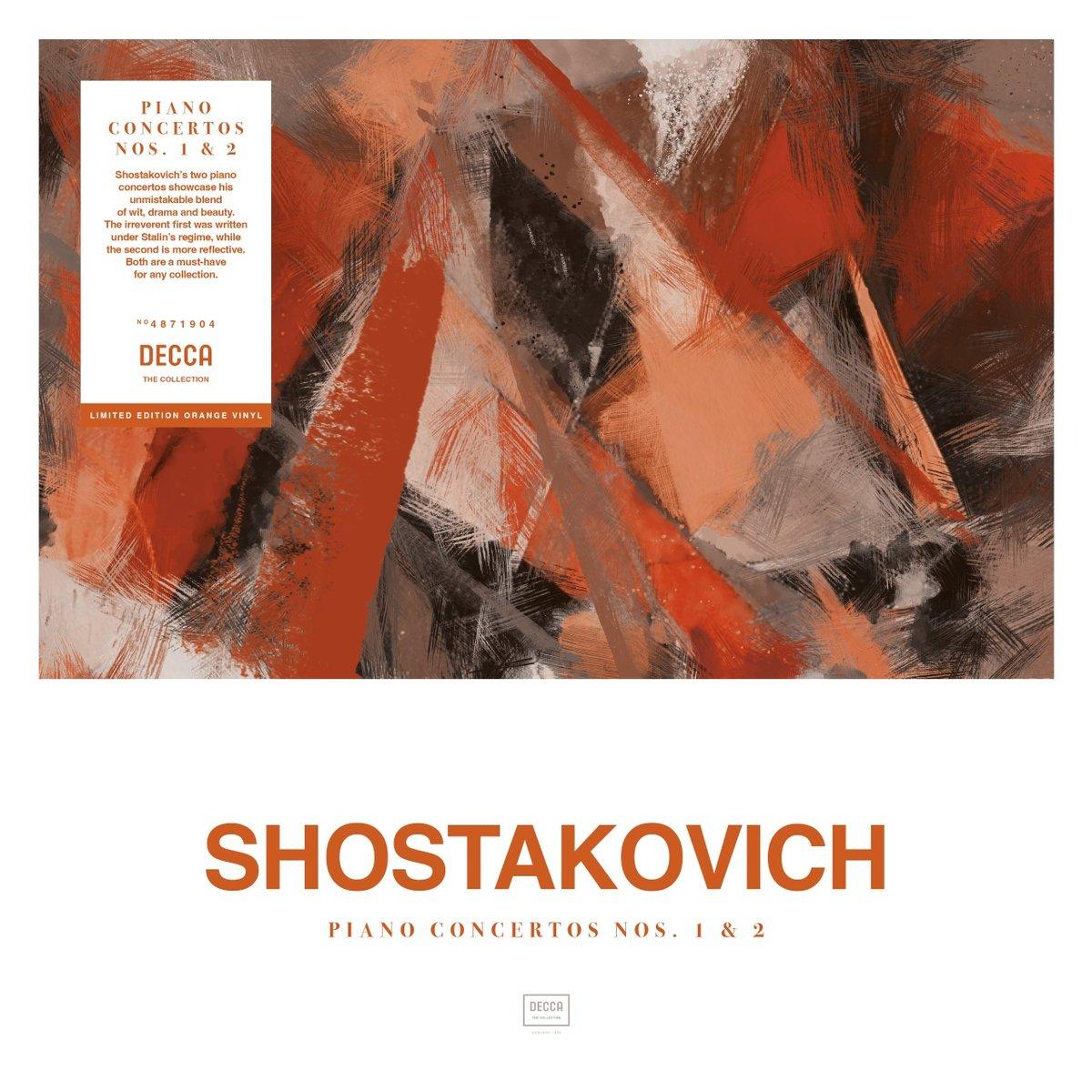 shostakovich vinyl record piano concertos nos. 1 & 2 remastered