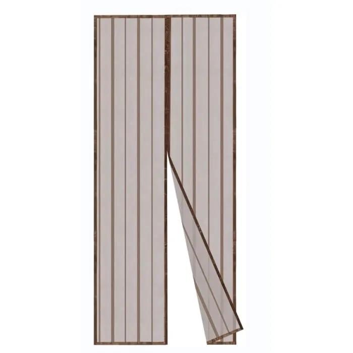 sekey mosquito screen magnetic 110x220 cm brown