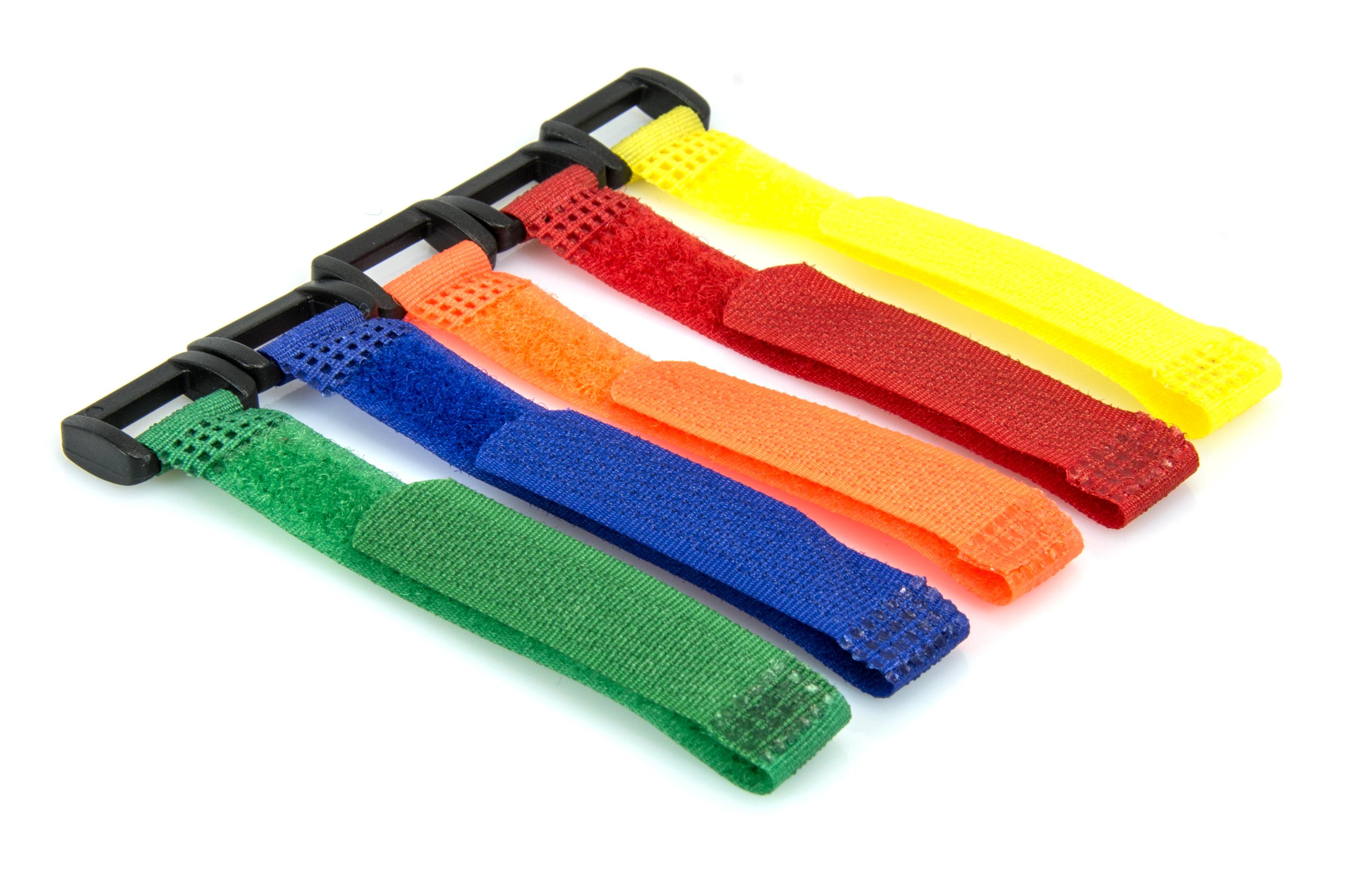 dedra zip ties 12x150mm mix colors 10 pack