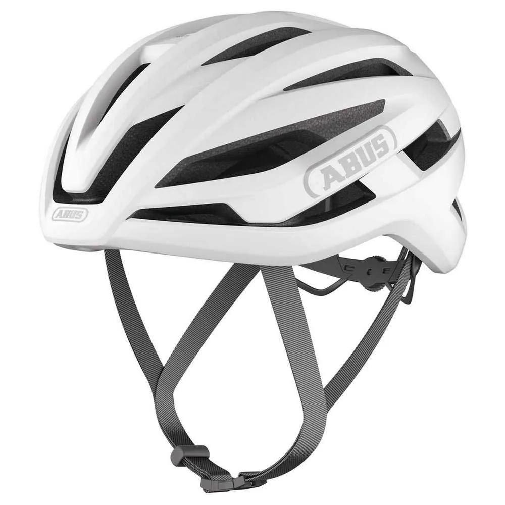 abus bike helmet stormchaser ace polar white m 54-58 cm