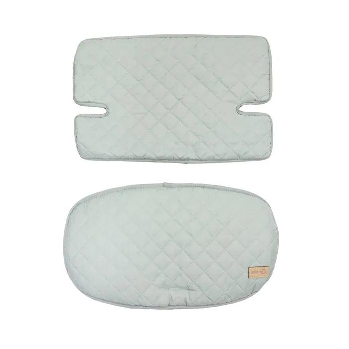 roba high chair cushion style frosty green 2 pcs