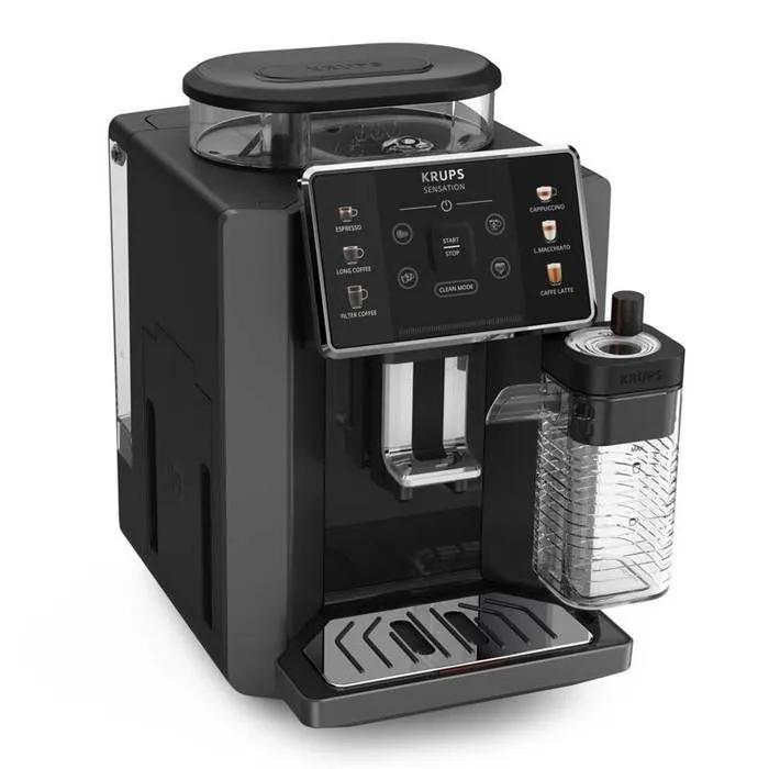krups coffee machine sensation ea912hfo milk 1450w