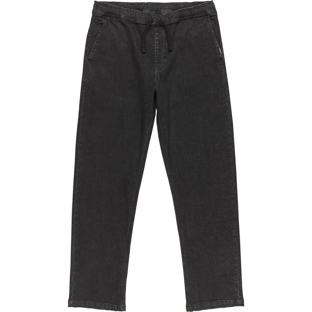 quiksilver jeans taxer black s