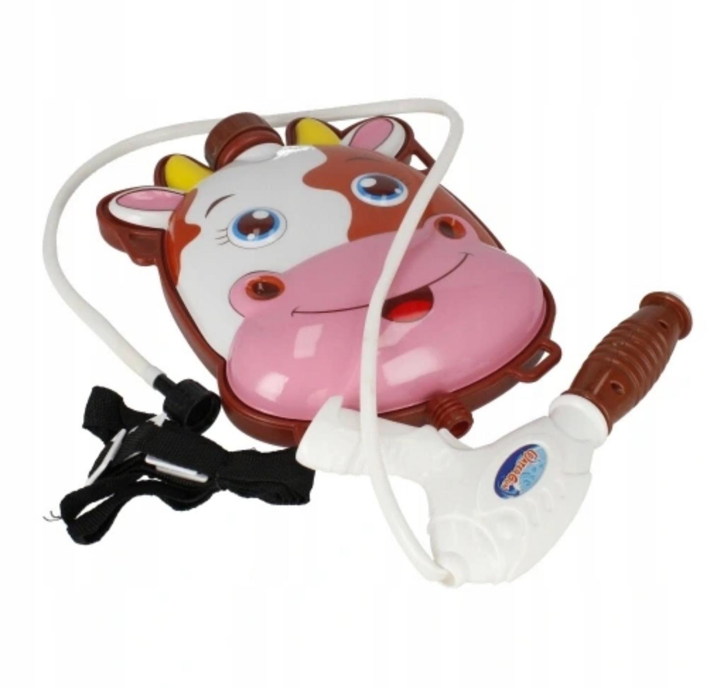 mega creative water gun backpack cow 30x29x6