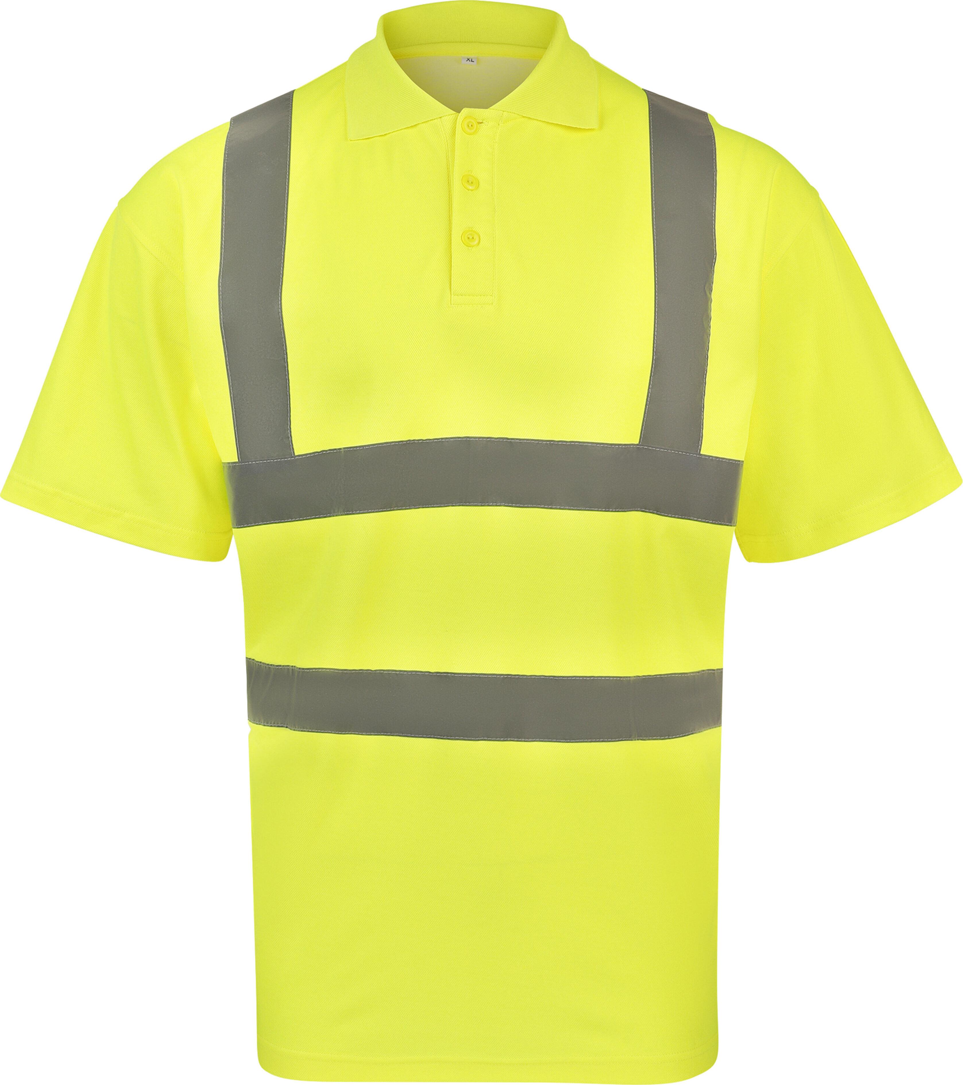 korntex polo shirt cambridge hi-vis signal yellow m