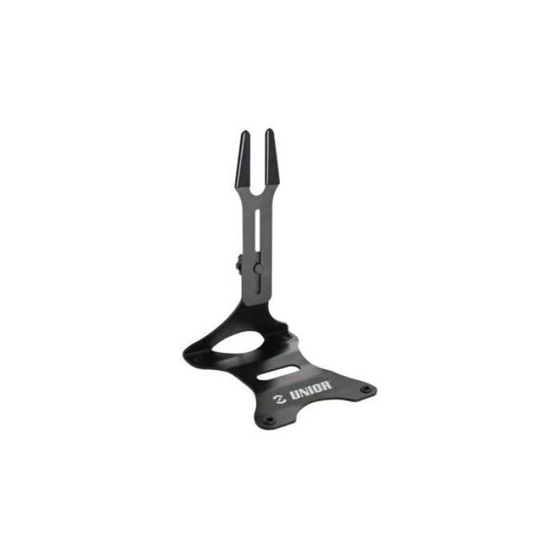 unior adjustable bike stand 1693h black