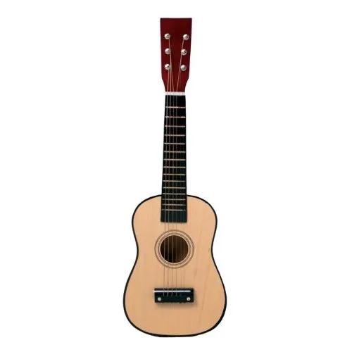 new classic toys toy guitar 6 strings natural 60cm