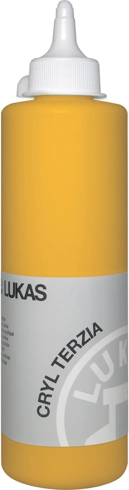 lukas acrylic paint cryl terzia indian yellow 500 ml 1 stk