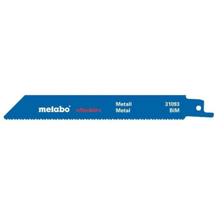 metabo saber saw blades flexible metal 150x0.9mm 2 pack