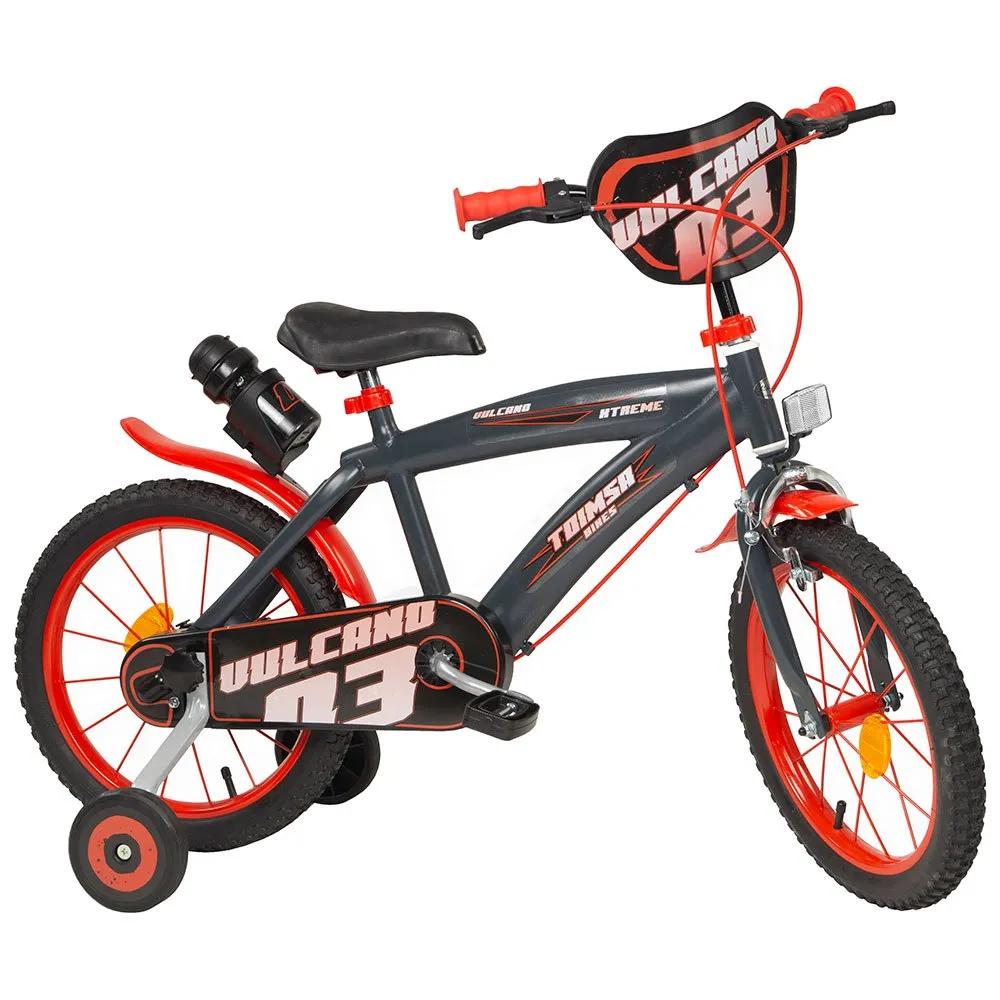 toimsa children's bicycle vulcano 16 inch red/black