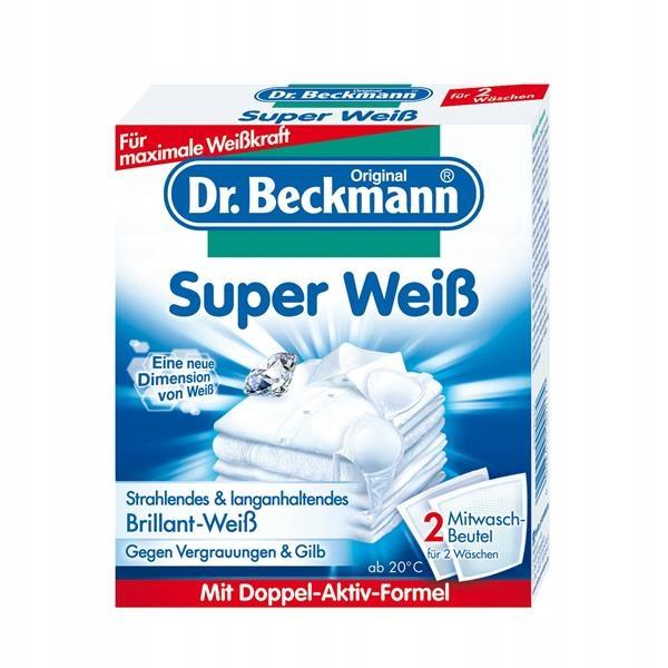 dr. beckmann bleach sachets super weiß 2 x 40g