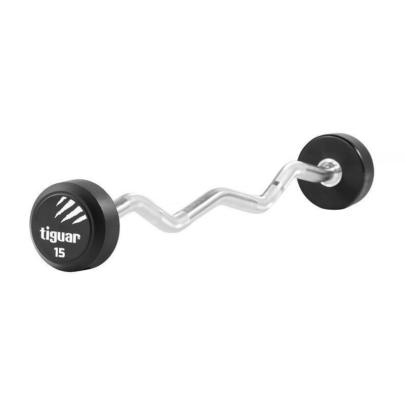 tiguar curl barbell 15 kg