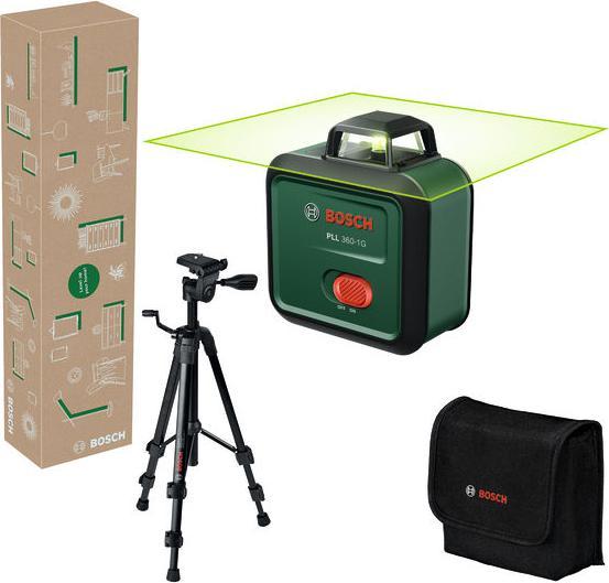 bosch laser level pll 360-1g set rechargeable 1x battery
