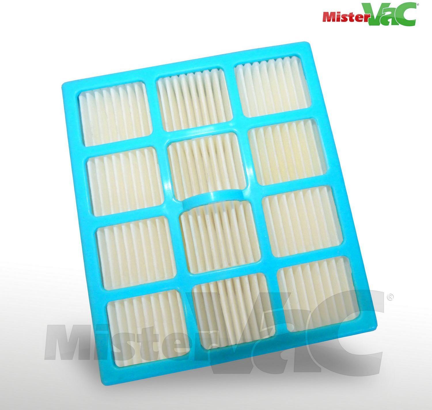 mistervac vacuum cleaner filter hepa compatible with philips fc8146/01