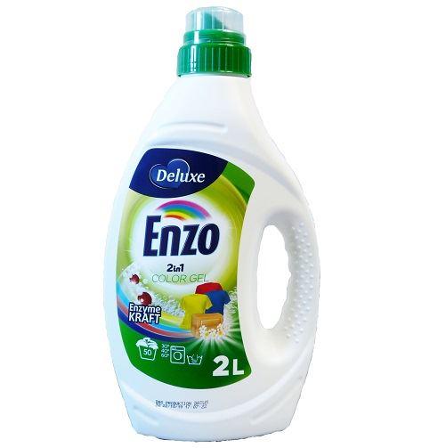 deluxe laundry detergent enzo 2in1 color gel 2l