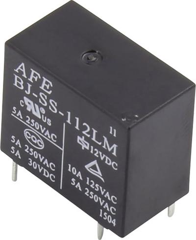 afe pcb relay bj-ss-112lm 12v dc 10a 1 pc
