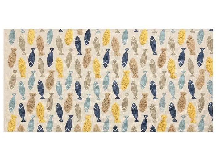 beliani children's carpet ipuh multicolor 80x150cm