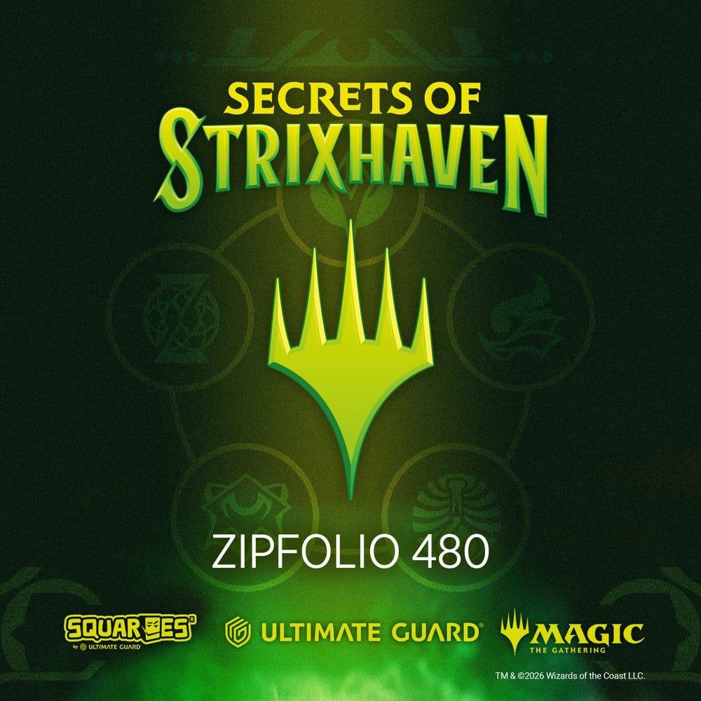 ultimate guard card album zipfolio 480 xenoskin multicolore