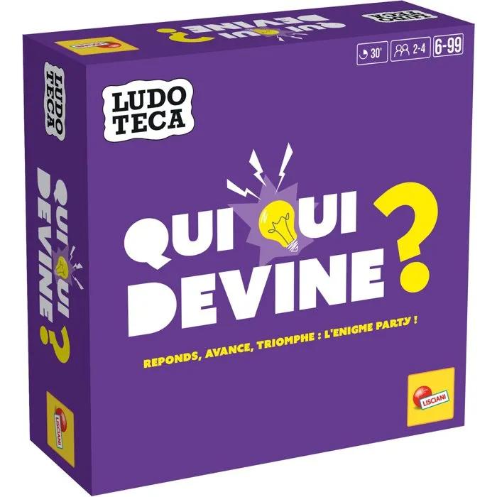lisciani board game qui qui devine 2 to 4 players