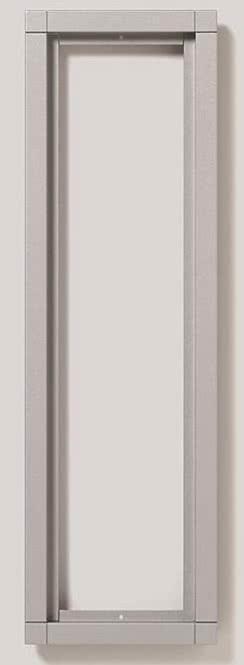 siedle kombirahmen kr 611-4/1-0 sm silver metallic