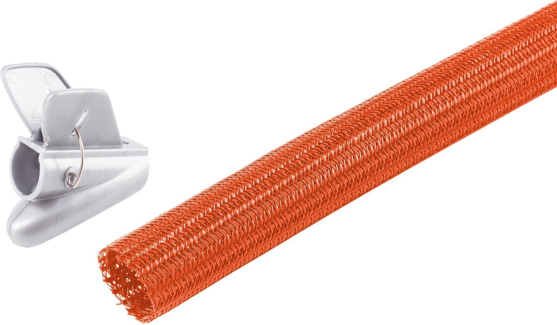 shiverpeaks cable channel set 25mm orange 3.75m