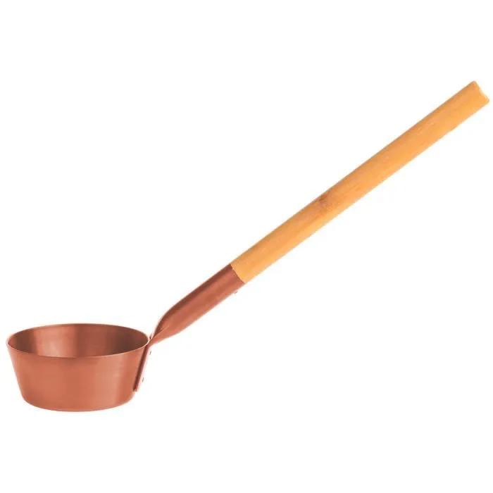rento sauna ladle aluminium copper 43cm