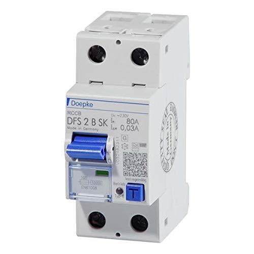 doepke residual current circuit breaker dfs2 040-2/0.03-b sk 40a