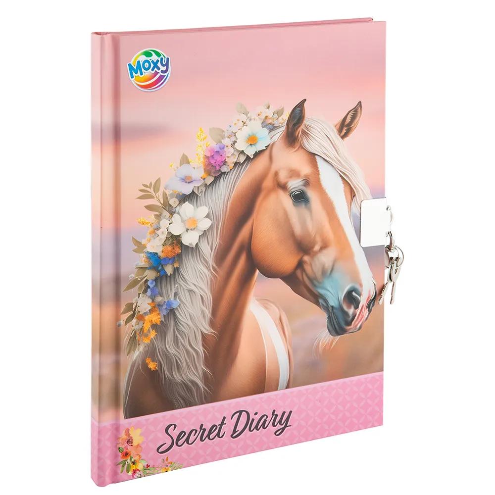 moxy diary a5 horse collection 60 pages 3 pack