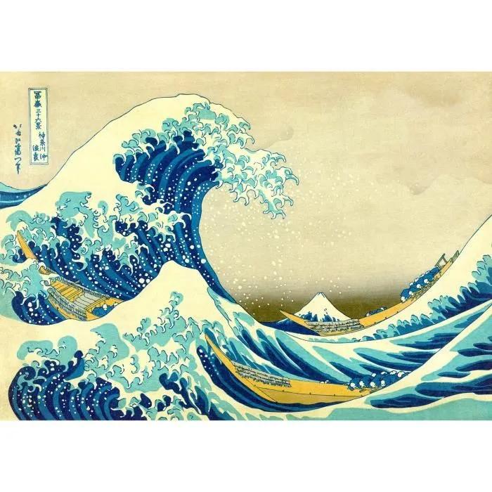 enjoy puzzle katsushika hokusai great wave 1000 pieces